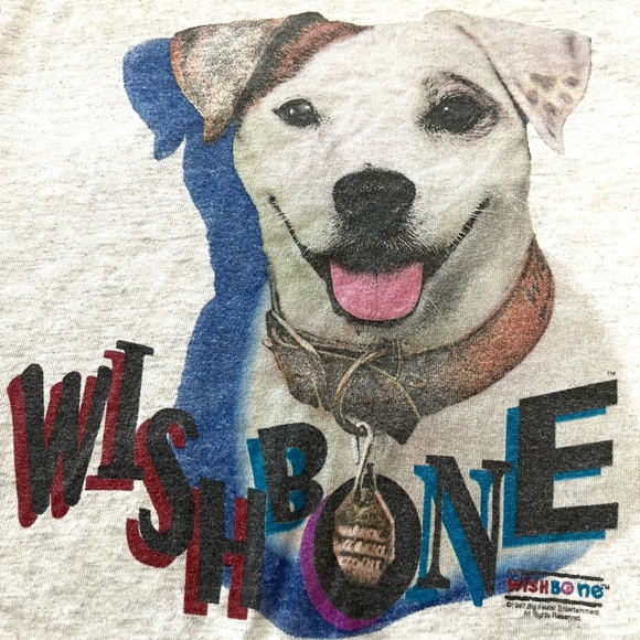 Licensed Wishbone T-shirt size 7 for boy or girl - Picture 2 of 4